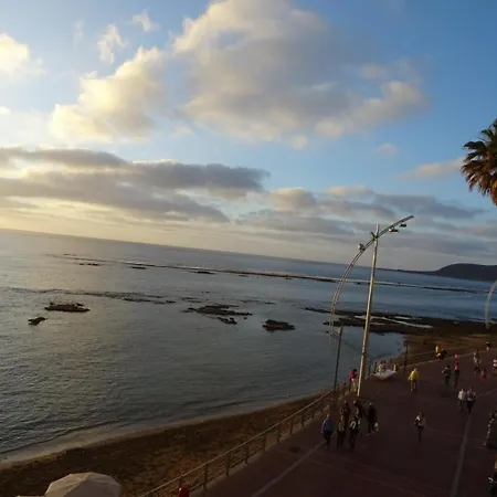 Estudio Luminoso, Primera Línea De Playa De Canteras *