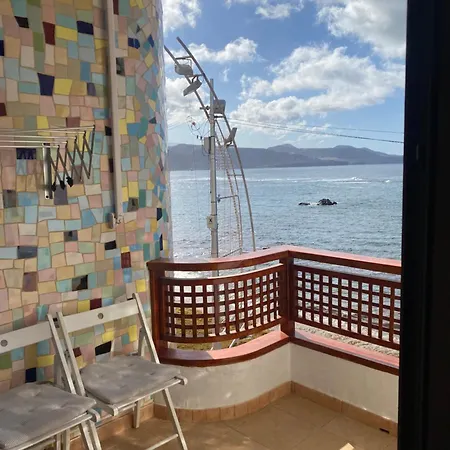 Estudio Luminoso, Primera Linea De Playa De Canteras Apartment *