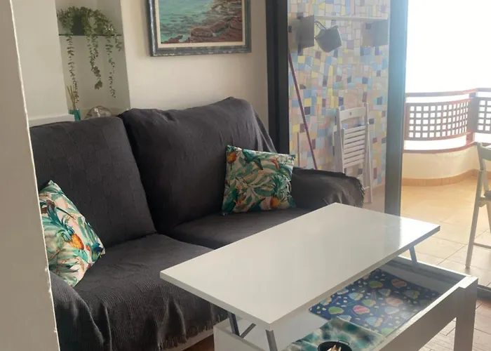 Estudio Luminoso, Primera Linea De Playa De Canteras 公寓